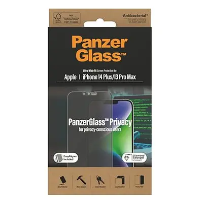 PanzerGlass Privacy Apple iPhone Plus/13 Pro Max mit Einbaurahmen