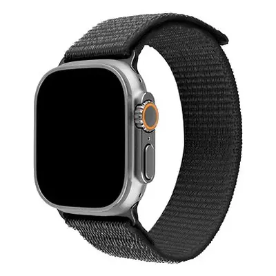 FIXED Nylon Sporty Strap für die Apple Watch Ultra mm, dunkelgrau