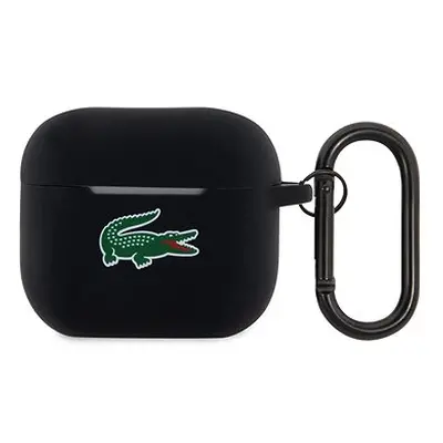 Lacoste Liquid Silicone Croc Logo Hülle für AirPods Black