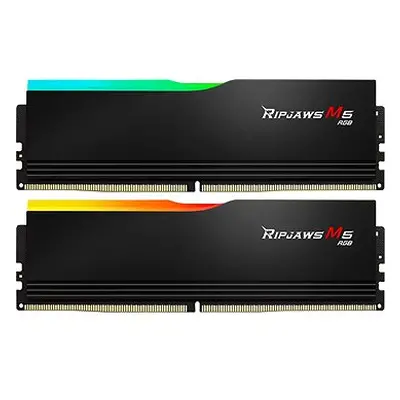 G. SKILL 64GB KIT DDR5 6000MT/s CL30 Ripjaws M5 RGB Black