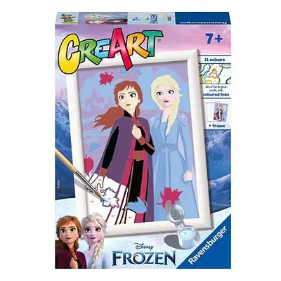 Ravensburger Kreativ- und Kunstspielzeug CreArt Disney: Die Eiskönigin: Schwestern für immer