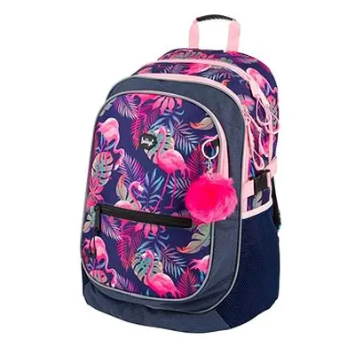 Schultasche Flamingo