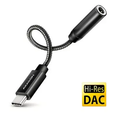 AXAGON ADA-HC, Hi-Res DAC Audio Adapter, 384kHz/32bit Stereo, USB-C auf 3,5mm Klinke