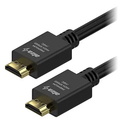 AlzaPower AluCore Premium HDMI 2.0 High Speed 4K 3m schwarz