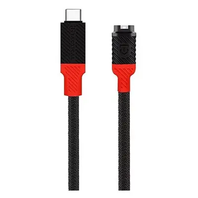 Tactical Recce 3:20 Kabel für Garmin USB-C Schwarz/Rot