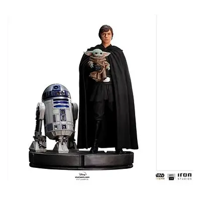 Star Wars - The Mandalorian - Luke Skywalker, R2-D2 and Grogu - Legacy Replica 1/4