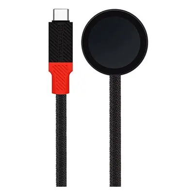 Tactical Recce 3:20 Kabel für Apple Watch Schwarz/Rot