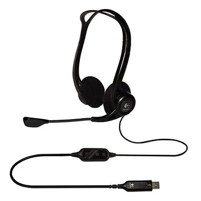 Kopfhörer mit Mikrofon Logitech PC Headset USB