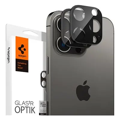 Spigen Glass tR Optik Pack Black iPhone Pro/15 Pro/16 Pro Max/15 Pro Max