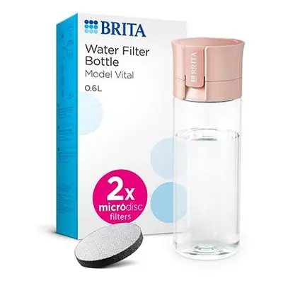 BRITA Fill&Go Vital 0,6 l Aprikose + × microdics