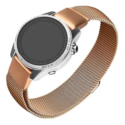 FIXED Mesh Strap für Garmin QuickFit 20mm Rose Gold