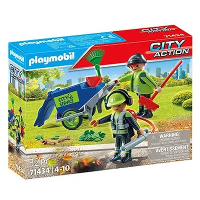 Playmobil Stadtreinigungsteam
