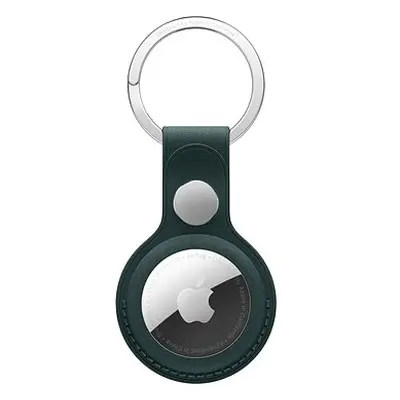 Apple FineWoven AirTag Schlüsselanhänger dunkelgrün