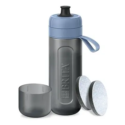BRITA Fill&Go Active 0,6 l blau + × microdisc