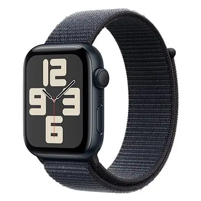 Apple Watch SE 44mm Aluminium Mitternacht mit Sport Loop Tinte