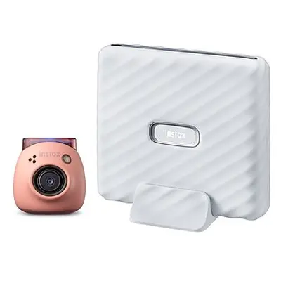 Fujifilm instax Wide Link White + Fujifilm Instax Pal Pink