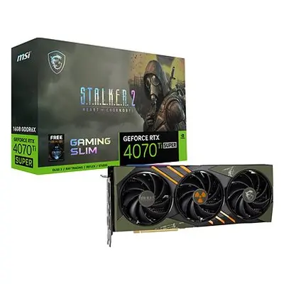 MSI GeForce RTX Ti SUPER 16G GAMING SLIM STALKER EDITION