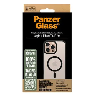 PanzerGlass Hülle Apple iPhone Pro Max Hardcase MagSafe schwarz