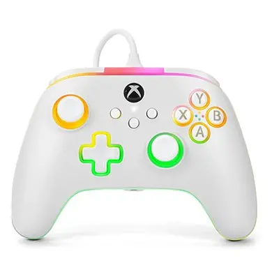 PowerA Advantage Wired Controller - Xbox Series X|S with Lumectra - White