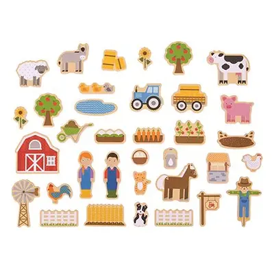 Bigjigs Toys - Magnete Bauernhof