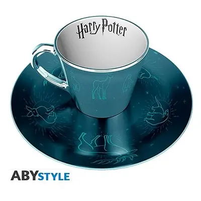 Harry Potter - Patronus - Porzellanbecher mit Untertasse