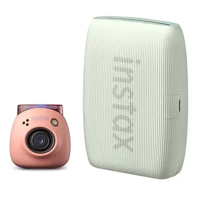 Fujifilm instax mini Link Sage Green + Fujifilm Instax Pal Pink