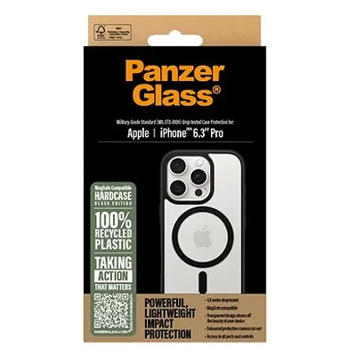 PanzerGlass Hülle Apple iPhone Pro HardCase MagSafe schwarz