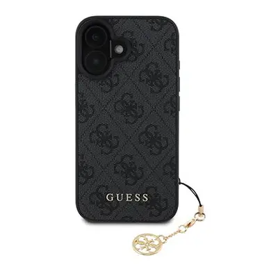 Guess 4G Charm Back Cover für iPhone Grau