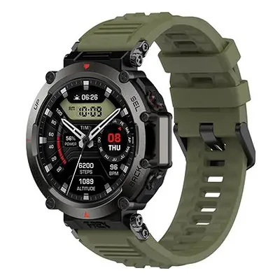 Amazfit silicon strap T-Rex Ultra, army green