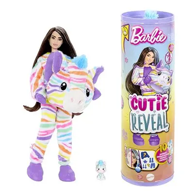 Barbie Cutie Reveal Barbie Bunte Träume Zebra mit Zubehör und Überraschungen