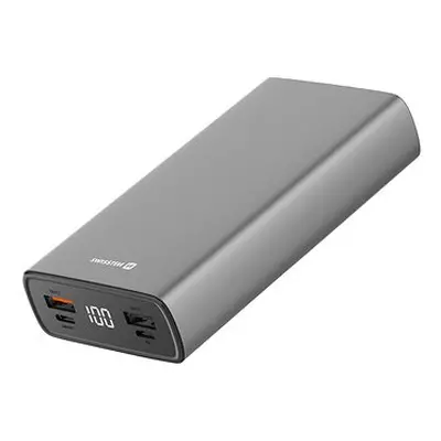 Swissten Aluminium Power Bank mAh 20W Power Delivery Grau