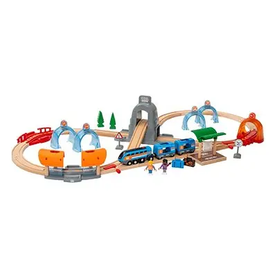 Brio World SMART TECH SOUND Reiseset mit Tunneln