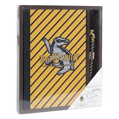 Harry Potter - Hufflepuff - Notizbuch mit Stift