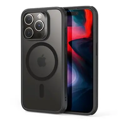 ESR Classic Hybrid Case (HaloLock), kompatibel mit iPhone Pro, Frosted Black