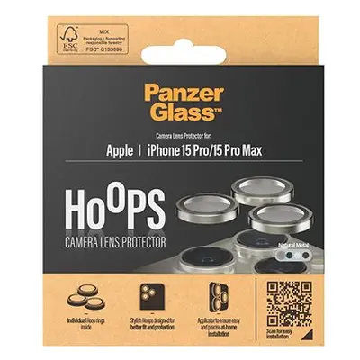 PanzerGlass HoOps Apple iPhone Pro/15 Pro/16 Pro Max/15 Pro Max - Kamera-Linsenringe - Aluminium