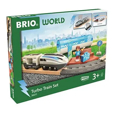 BRIO Spielesets Eisenbahnset mit Turbozug