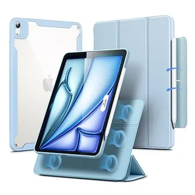 ESR Rebound Hybrid Case 360, Compatible with iPad Air (2024), Air 10.9 (5th/4th Gen), Sky Blue