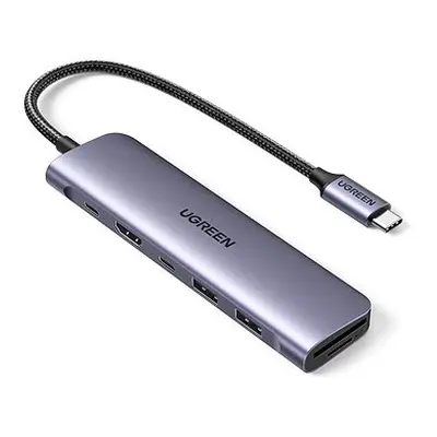 UGREEN 7-in-1 USB-C to HDMI/2*USB 3.0/USB-C/SD/TF/PD100W