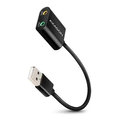 AXAGON ADA-12, USB-A externe Soundkarte, Metall