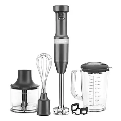 KitchenAid Stabmixer mit Zubehör, matt dunkelgrau