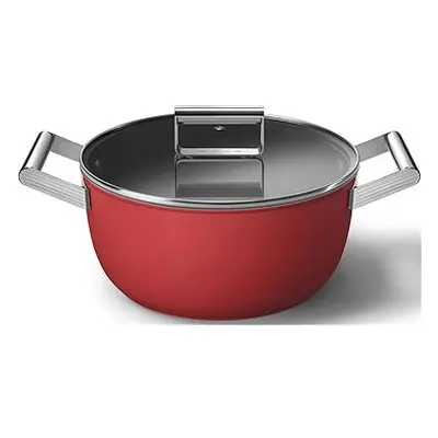 SMEG Großer Kochtopf CKFC2411RDM cm, rot