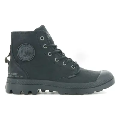 Palladium Pampa Hi Supply Leather - Herren - Turnschuhe Palladium - Schwarz - 77963-001-M