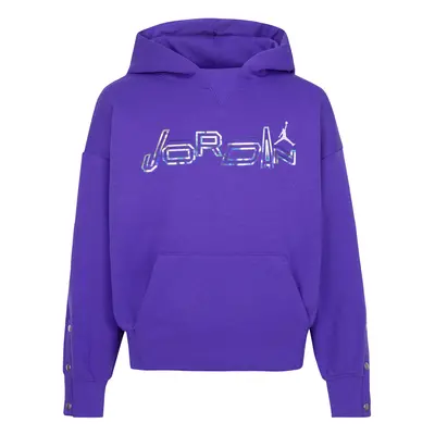 Jordan Take Flight Snap Pullover Purple Venom - Kinder - Hoodie Jordan - Violett - 45C807-P44