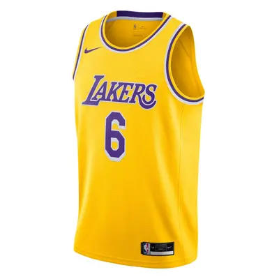 Nike LeBron James Lakers Icon Edition Swingman Jersey - Herren - Jersey Nike - Gelb - CW3669-738