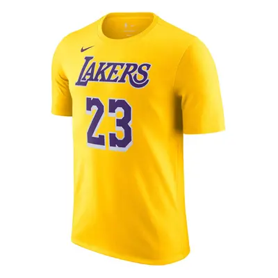 Nike NBA Los Angeles Lakers LeBron James Tee - Herren - Kurzärmeliges T-shirt Nike - Gelb - DR63