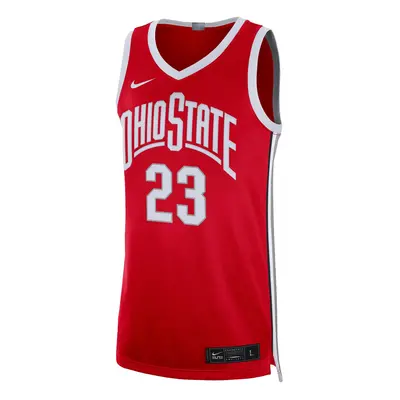 Nike Dri-FIT College Ohio State LeBron James Limited Jersey - Herren - Jersey Nike - Rot - CN301