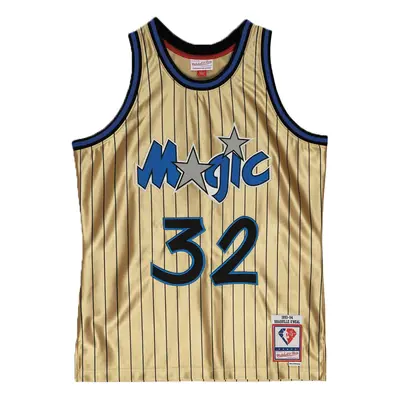 Mitchell & Ness Orlando Magic Shaquille O'Neal 75th Gold Swingman Jersey - Herren - Jersey Mitch