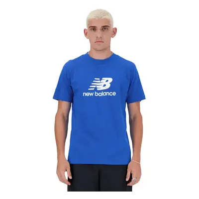 New Balance Sport Essentials Logo T-Shirt - Herren - Kurzärmeliges T-shirt New Balance - Blau - 