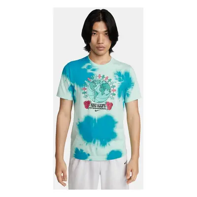 Nike Basketball Tee Mint Foam - Herren - Kurzärmeliges T-shirt Nike - Multi-color - DR8916-379