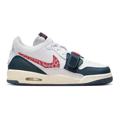 Air Jordan Legacy Low "White Armory Navy" (GS) - Kinder - Turnschuhe Jordan - Weiß - CD9054-146